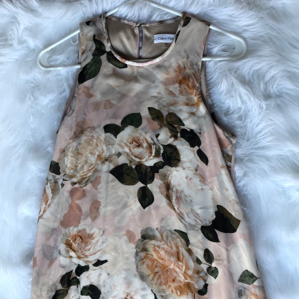 Floral Calvin Klein dress